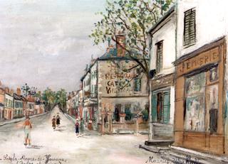 Grande rue Nationale in Saint-Maure-de-Touraine (Indre-et-Loire)