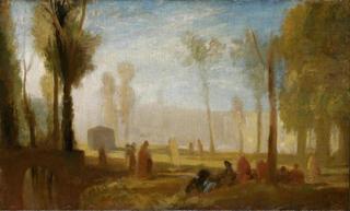 Rouen, A View from the Left Bank in the Faubourg St-Sever