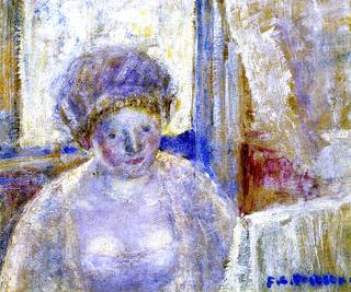 Girl with Earrings (study)