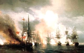 Battle near Sinop (during daylight hours version)