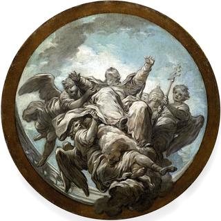 Life of St. Gregory - The Apotheosis of St Gregory