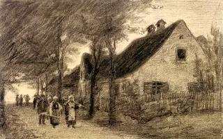Harvesters on Road, Schleissheim