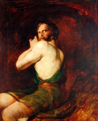 Figure of a Seated Man