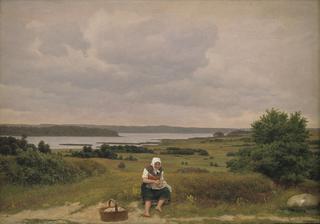 View of Lake Fure near Rudersdal, North Zealand