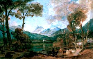 View near Keswick, Cumberland
