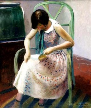 Girl Reading a Book