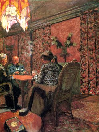 The Game of Bridge - The Salon at the Clos Cêzanne