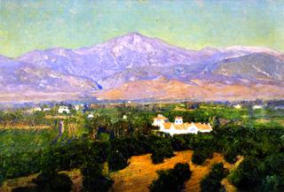 Mount San Bernardino, from Smiley's Heights, Redlands