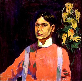 Self Portrait in Red