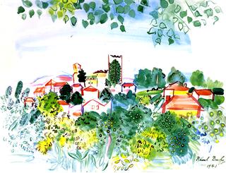 Landscape of Vernet-les-Bains