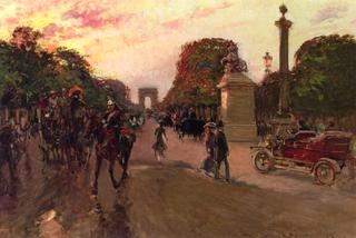 Paris Street Scene