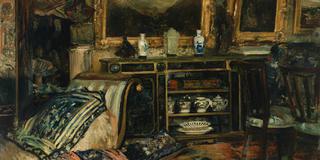 The artist's salon at Auteuil