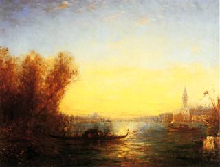 Gondolas on the Lagoon, Veniice