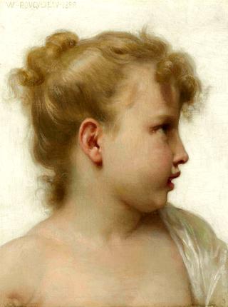 Head Of A Little Girl (Study)