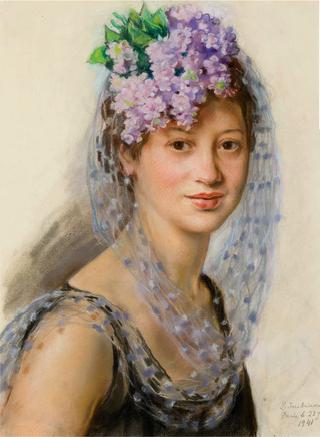 Portrait of Berthe Popoff