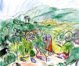 Landscape with Monte Epomeo