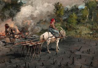 Preparing to Sow Linen in the Vologda Region
