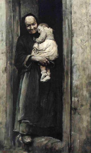 Old Woman with Child