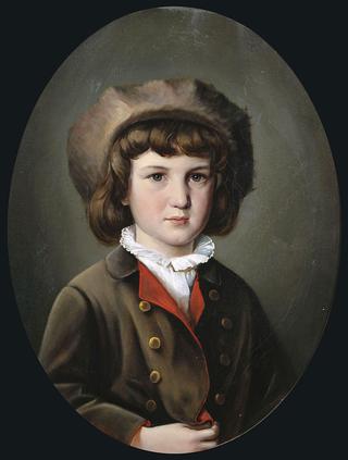 Portrait of a Boy in a Green Coat