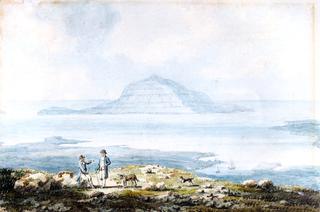 View of the Town of Thorshaven and the Harbour of Frederickswaag, Faroe Islands