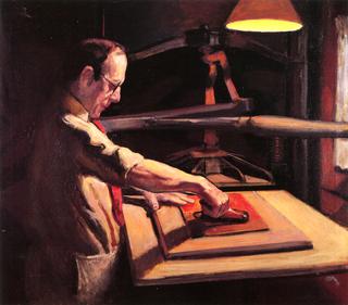 Wood Block Printer