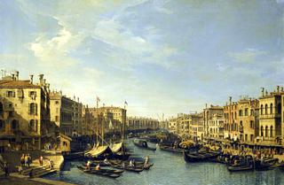 Venice, The Grand Canal, Looking South-West, From the Rialto Bridge to the Palazzo Foscari