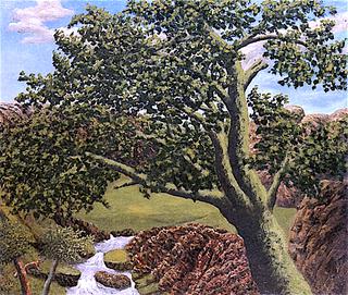 Landscape with Fox
