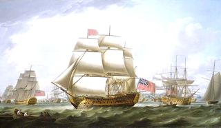 The 'Victory' Sailing from Spithead