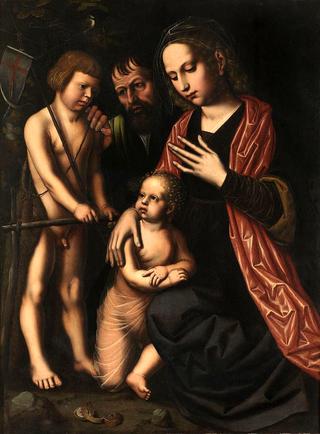 Holy Family with Saint John