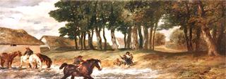 The Horse Pond at Tarring, Sussex
