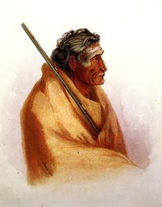 The Word of Life, an Old Piegan in Mourning
