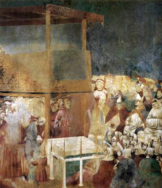 Legend of St Francis: 24. Canonization of St Francis (Upper Church, San Francesco, Assisi)
