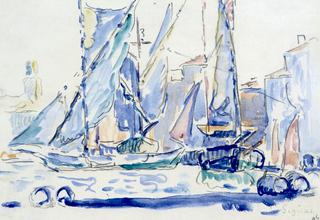 Saint-Tropez, Tartans in Port