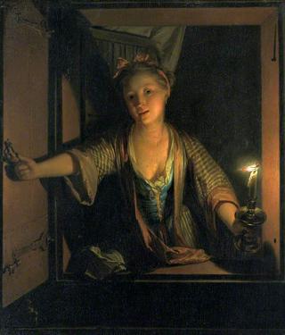 A Girl at the Window