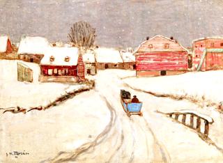 Entrance to a Quebec Village