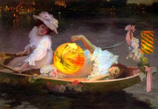 En la barca
