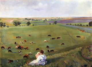 In the Meadow. Neskuchnoye