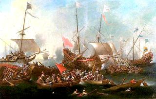 The Battle of Lepanto, 7 October 1571