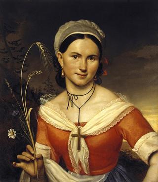 Portrait of Dancer E.A. Teleshova