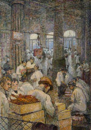 Billingsgate Fish Market, London