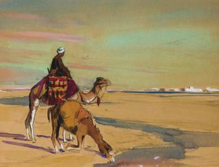 Mehari on the Banks of the Nile (Méhariste sur les bords du Nil)