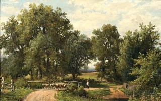 Summer on a Country Lane