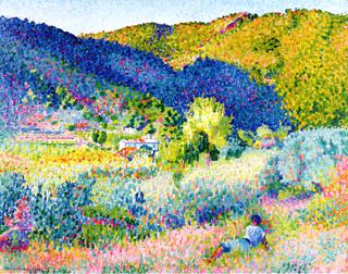Paysage de la Chaine des Maures
