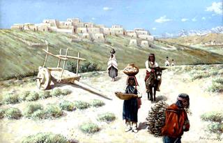 Near Laguna Pueblo