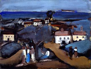 Landscape in Brittany
