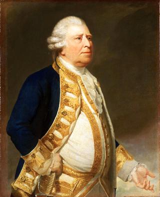 Portrait of a flag officer