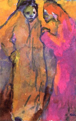 Two Women (Grown and Red)
