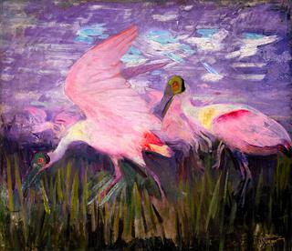 Roseate Spoonbills