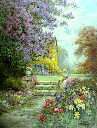 Lilacs and Roses