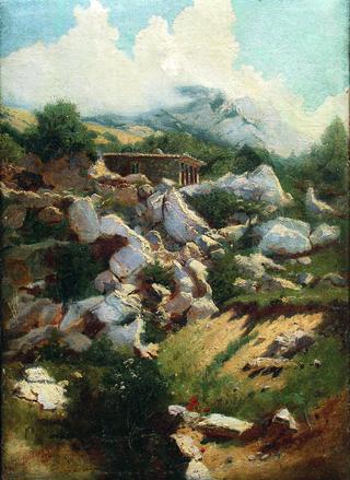 Hut in the Mountains